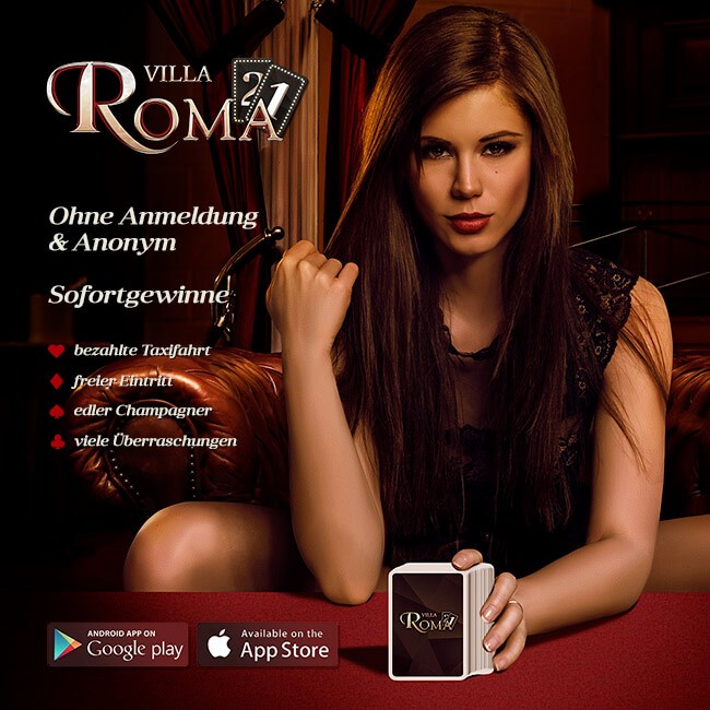 Villa Roma 21 Spiele App für Androide & iOS Grafik